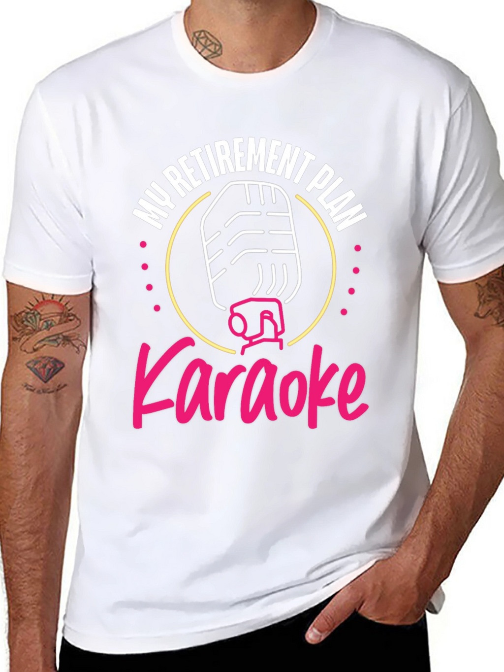 Karaoke Retirement Plan T-Shirt