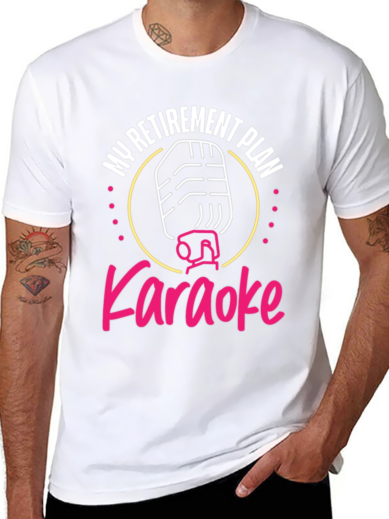 Karaoke Retirement Plan T-Shirt