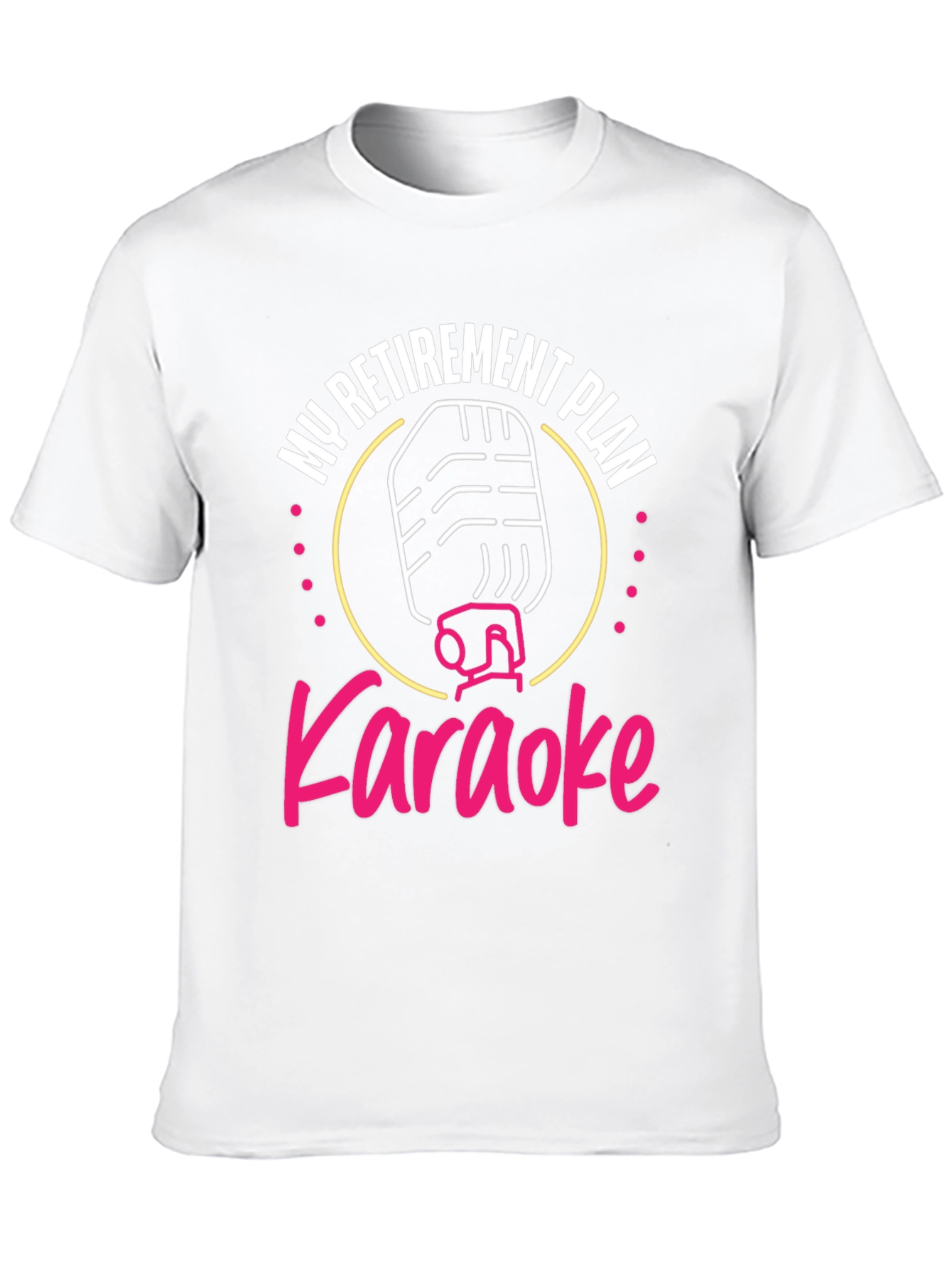 Karaoke Retirement Plan T-Shirt