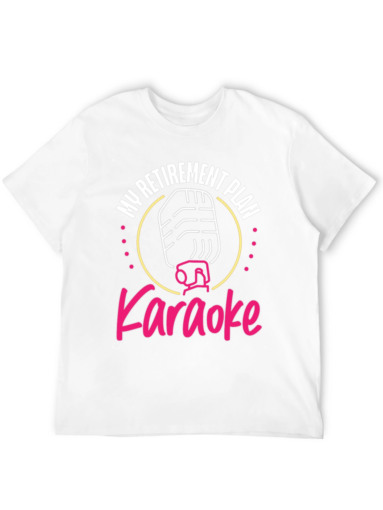 Karaoke Retirement Plan T-Shirt