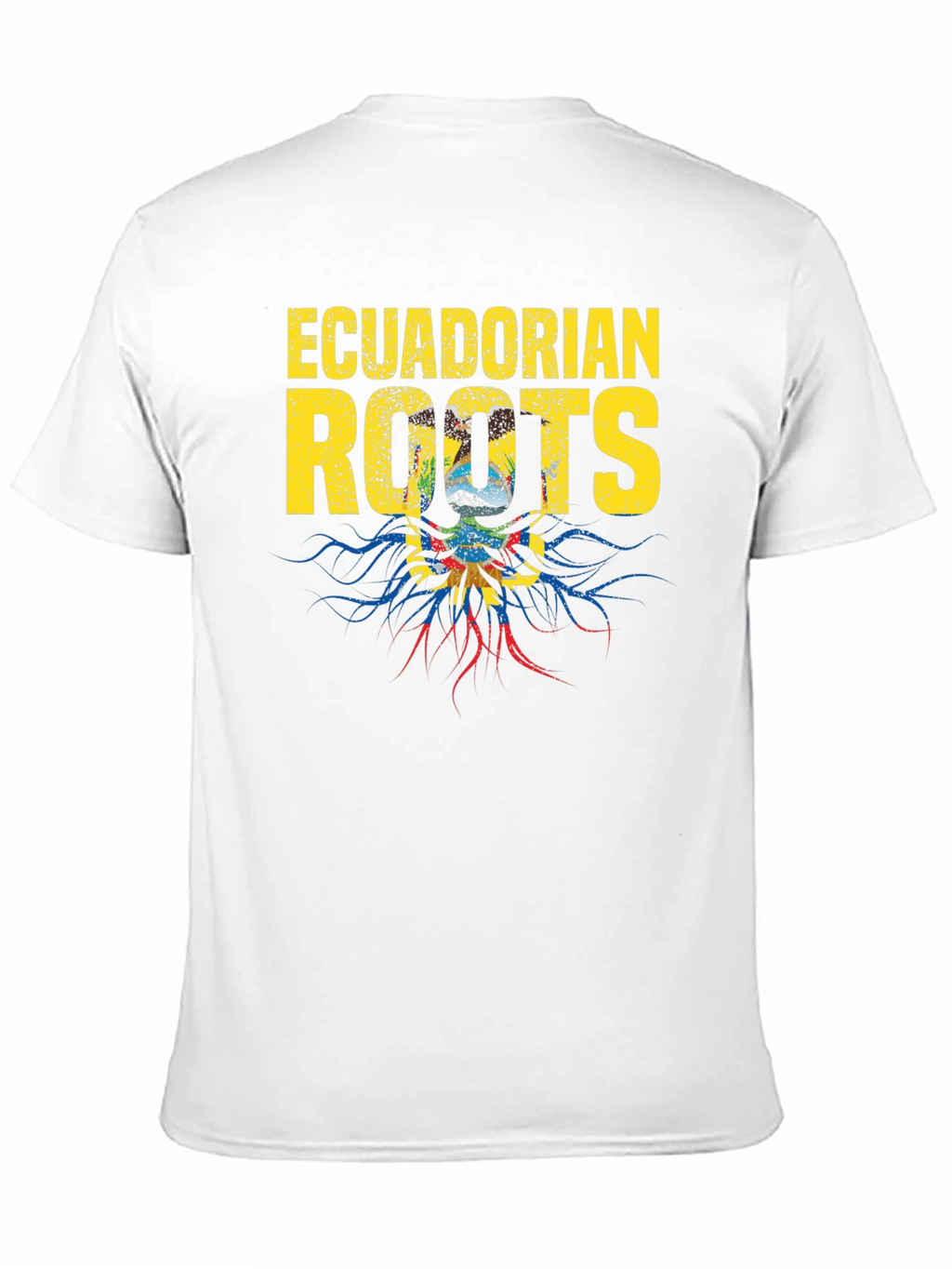 Ecuadorian Roots Graphic T-Shirt - Black