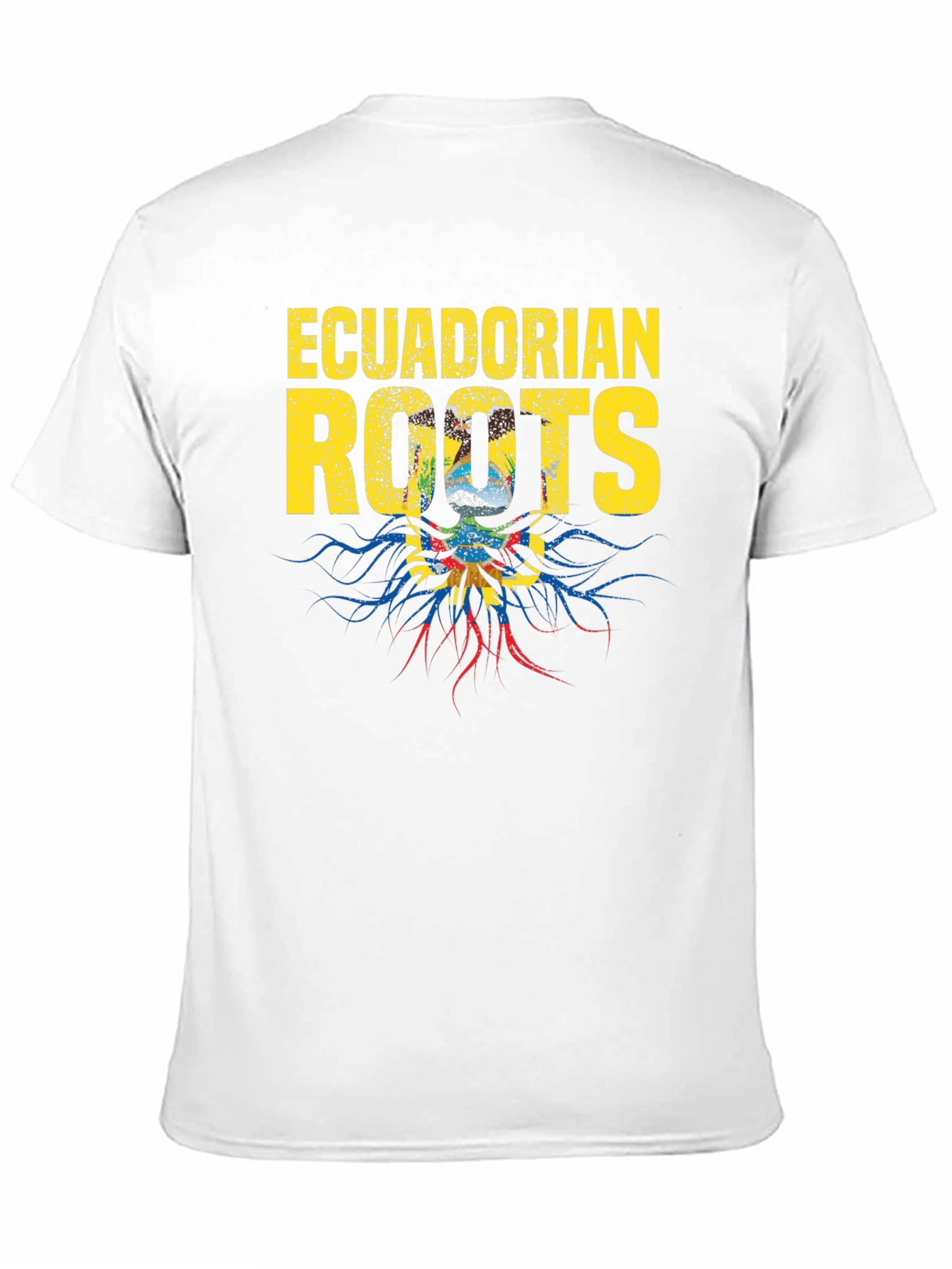 Ecuadorian Roots Graphic T-Shirt - Black