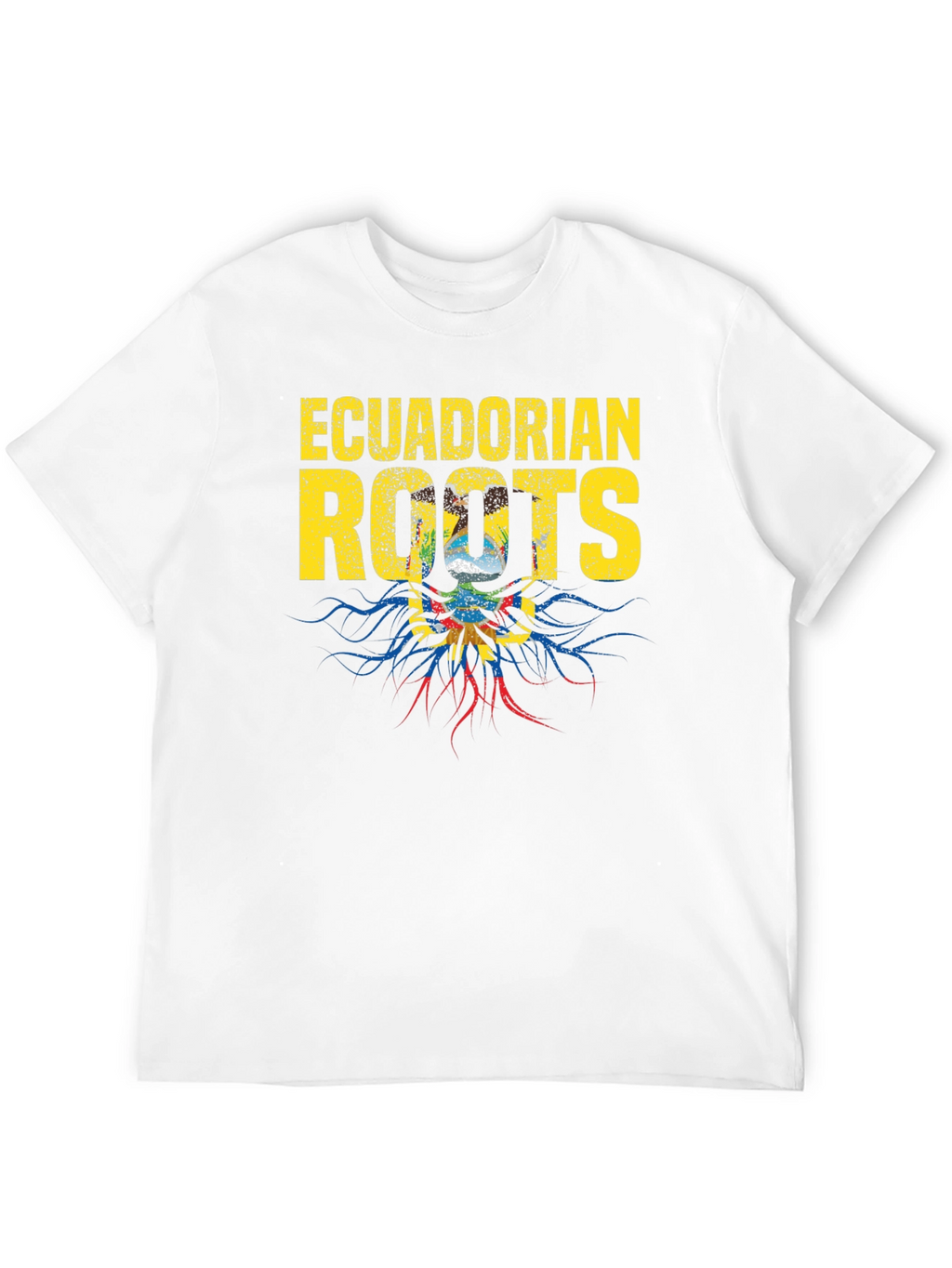 Ecuadorian Roots Graphic T-Shirt - Black