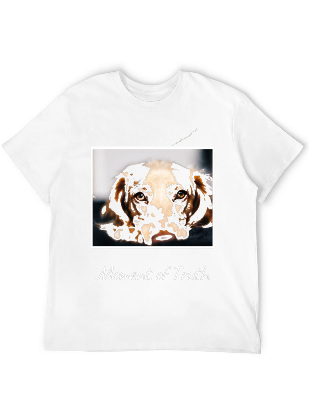 Moment of Truth Dog Graphic T-Shirt