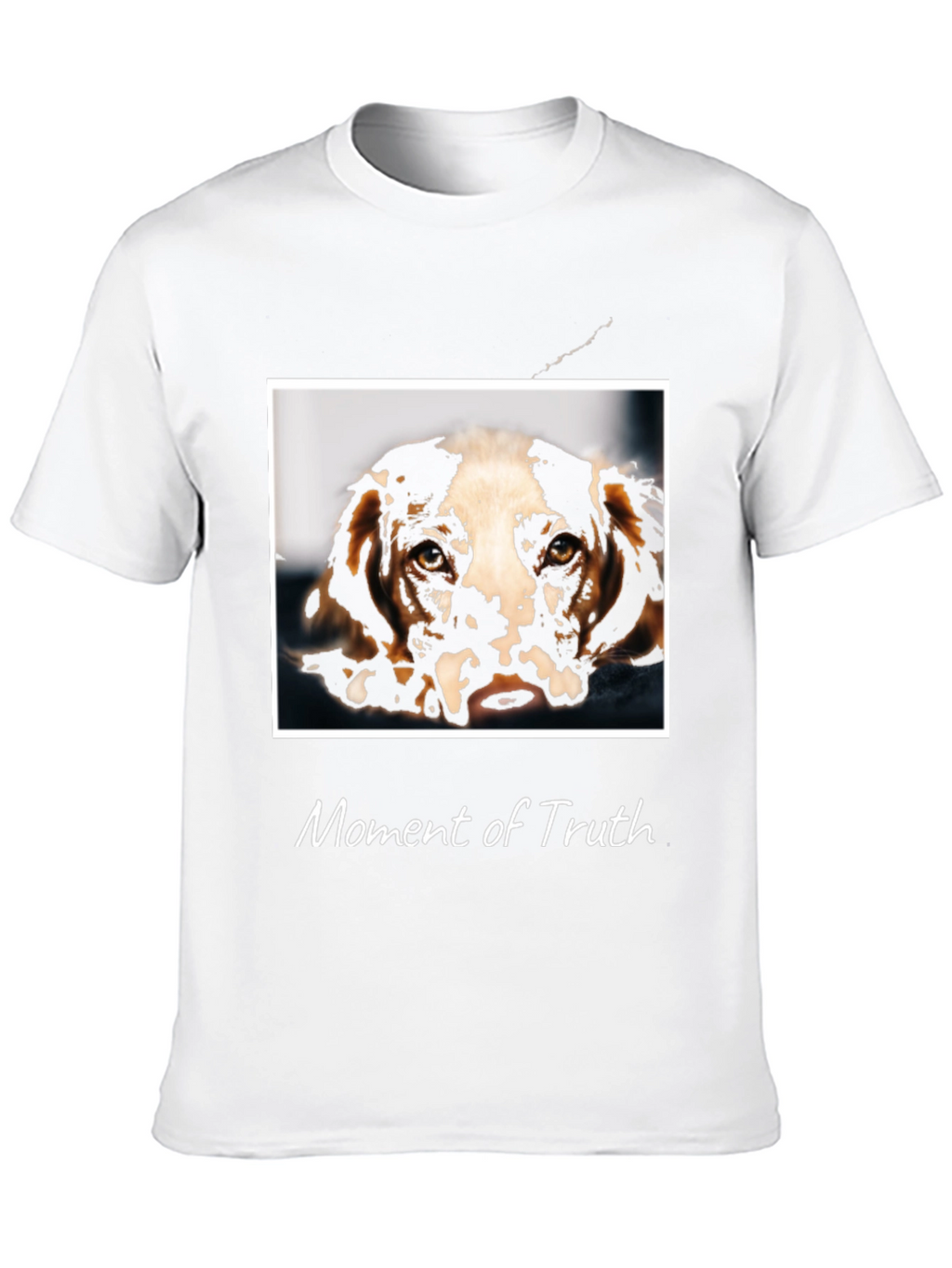 Moment of Truth Dog Graphic T-Shirt
