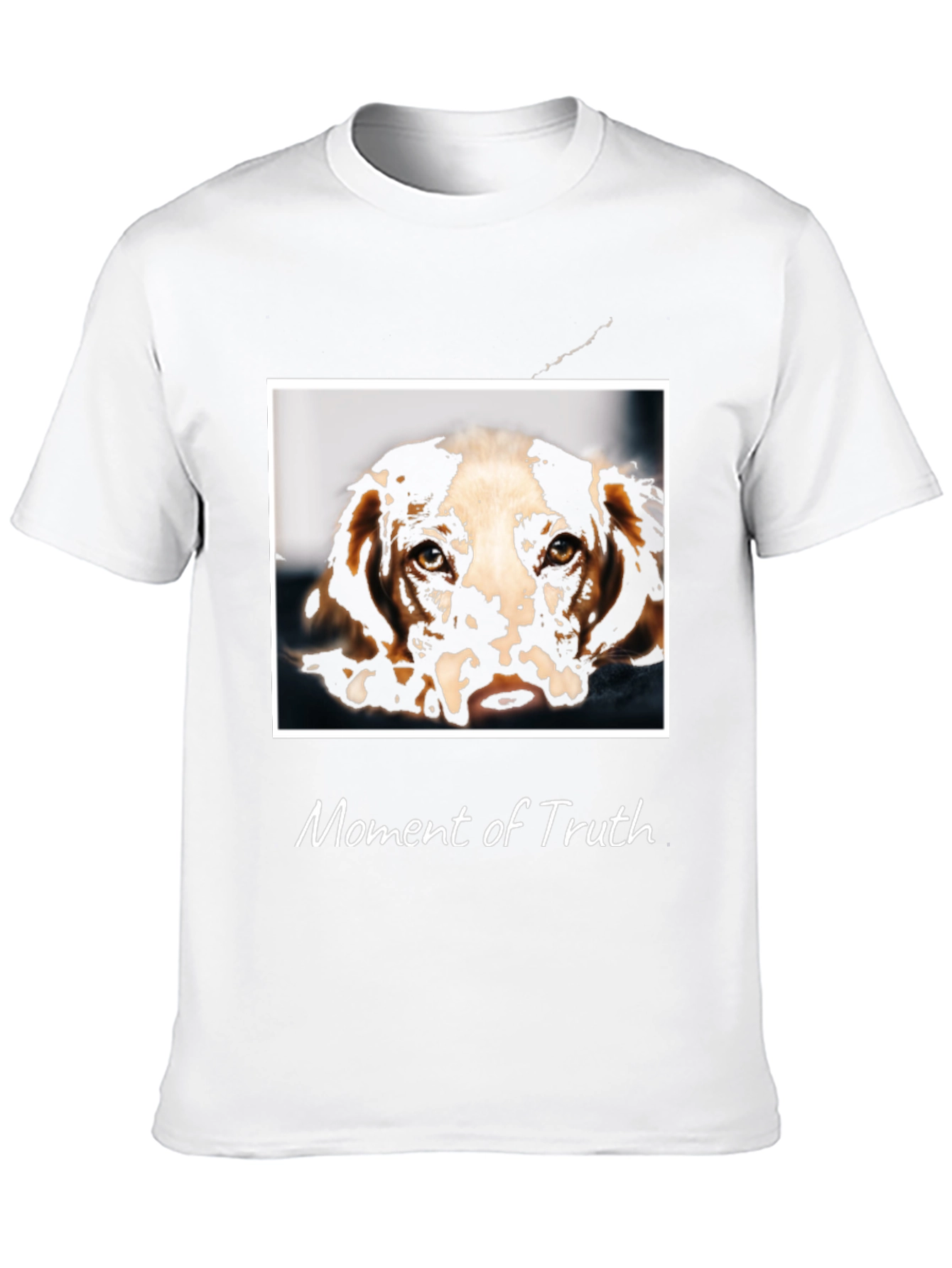 Moment of Truth Dog Graphic T-Shirt