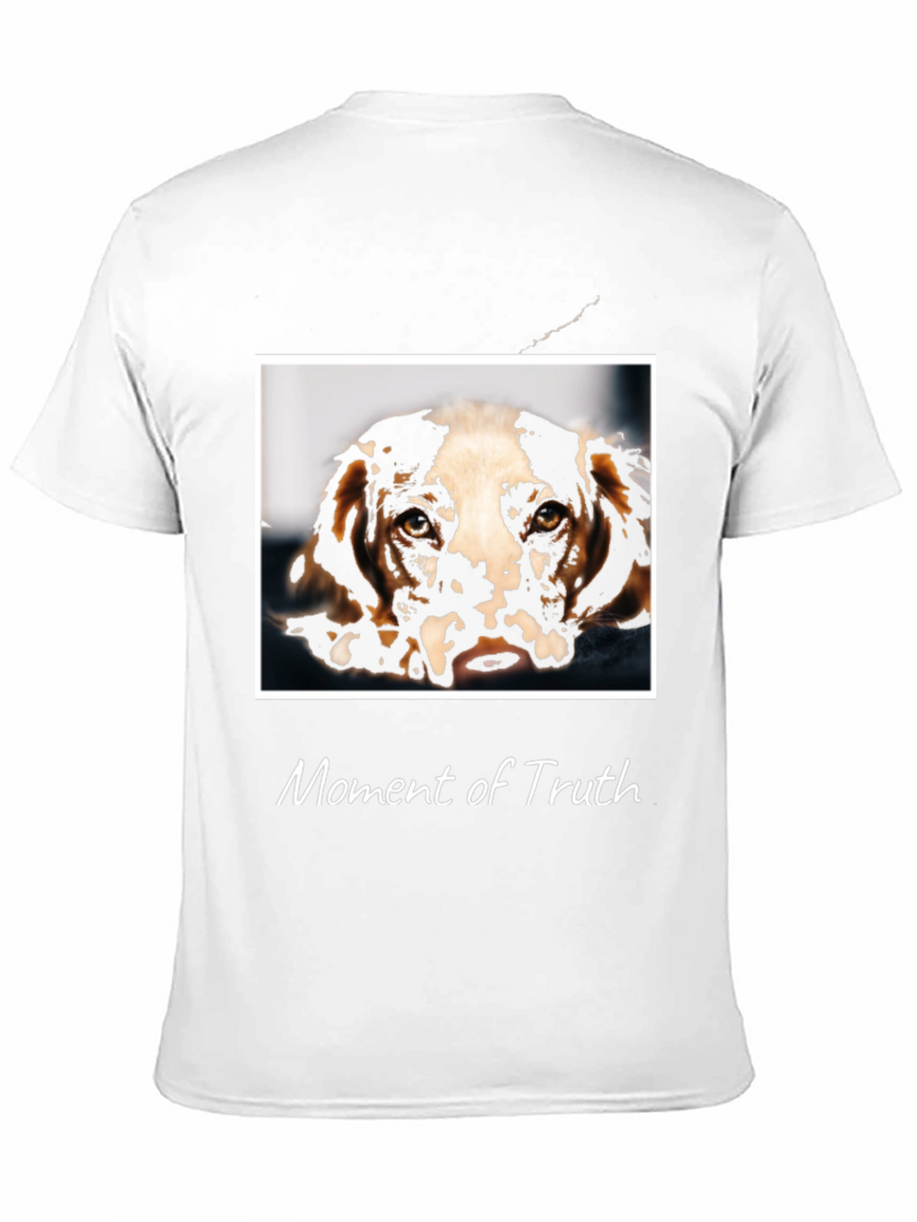 Moment of Truth Dog Graphic T-Shirt
