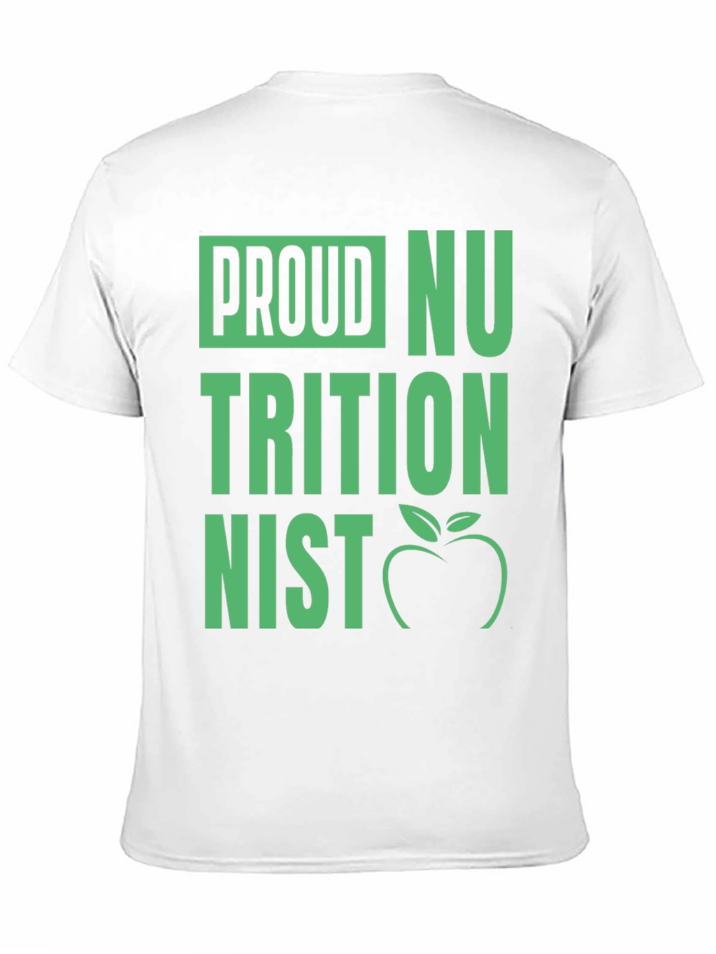Proud Nutritionist T-Shirt - Black Graphic Tee