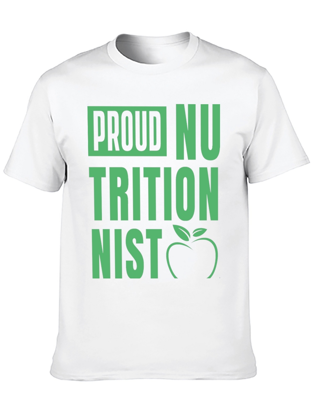 Proud Nutritionist T-Shirt - Black Graphic Tee