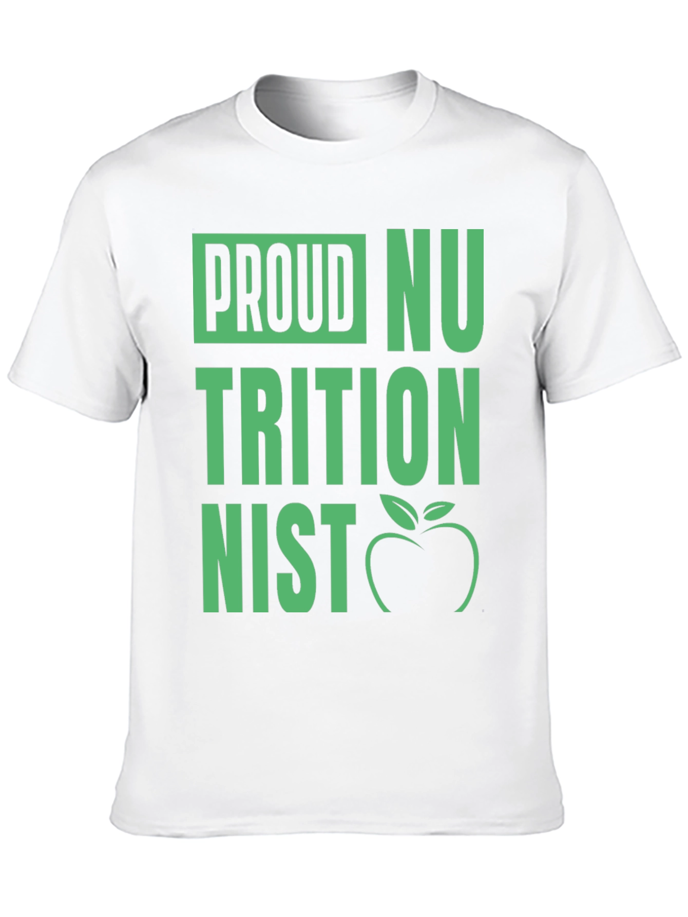Proud Nutritionist T-Shirt - Black Graphic Tee