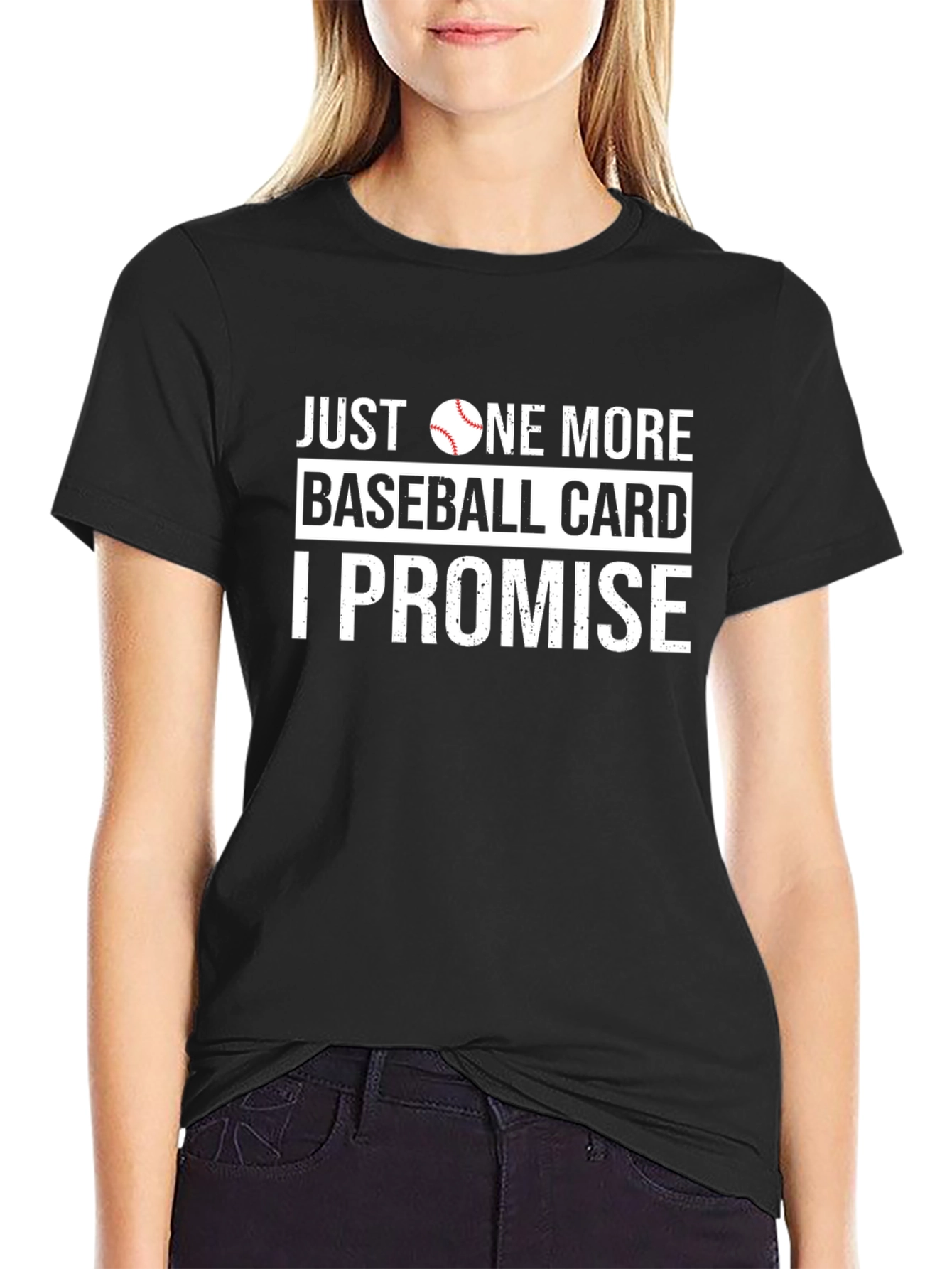 Just One More Baseball Card T-Shirt