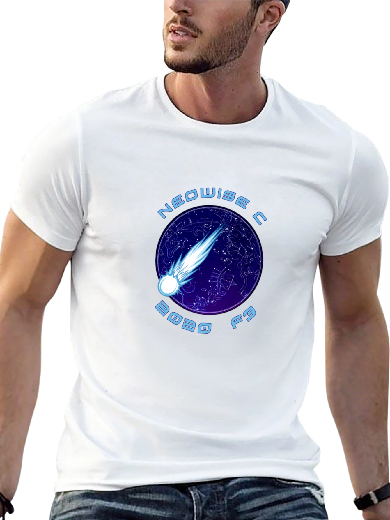 NEOWISE C/2020 F3 Comet Graphic T-Shirt