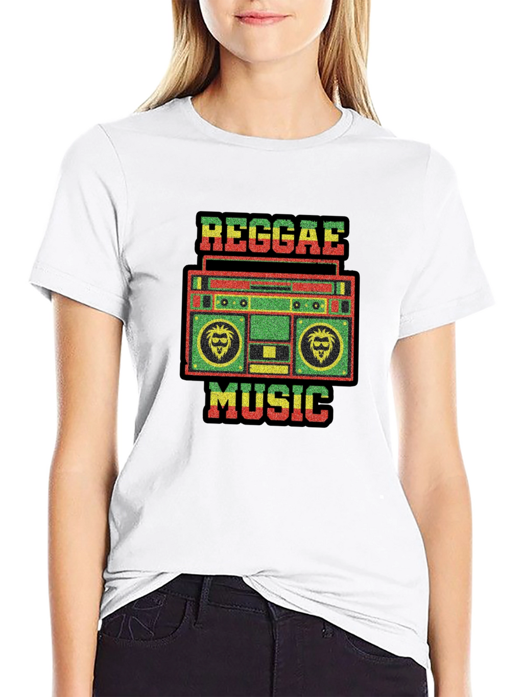 Reggae Music Black T-Shirt