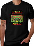 Reggae Music Black T-Shirt