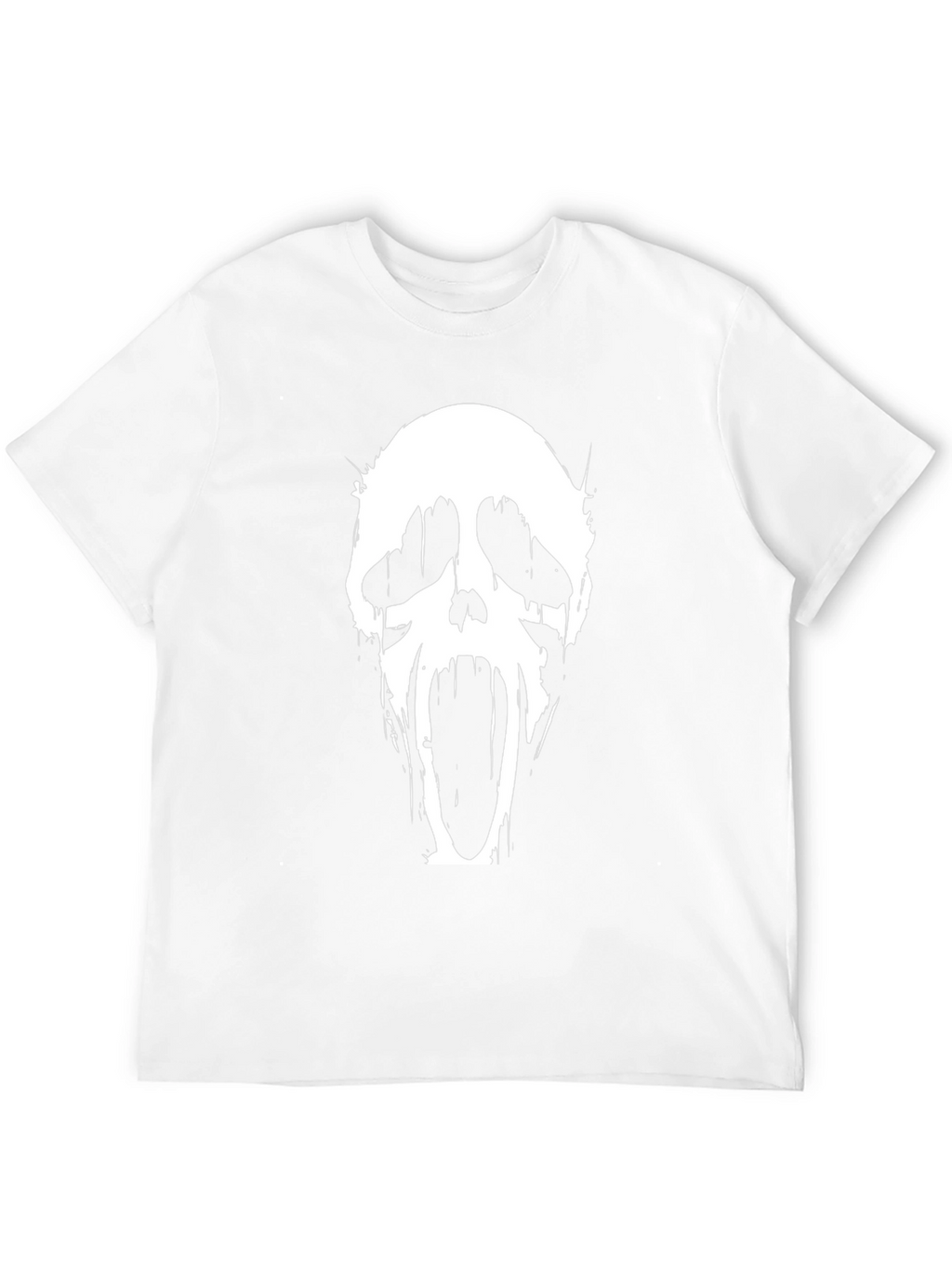 Scream Ghost Face Graphic T-Shirt - Black