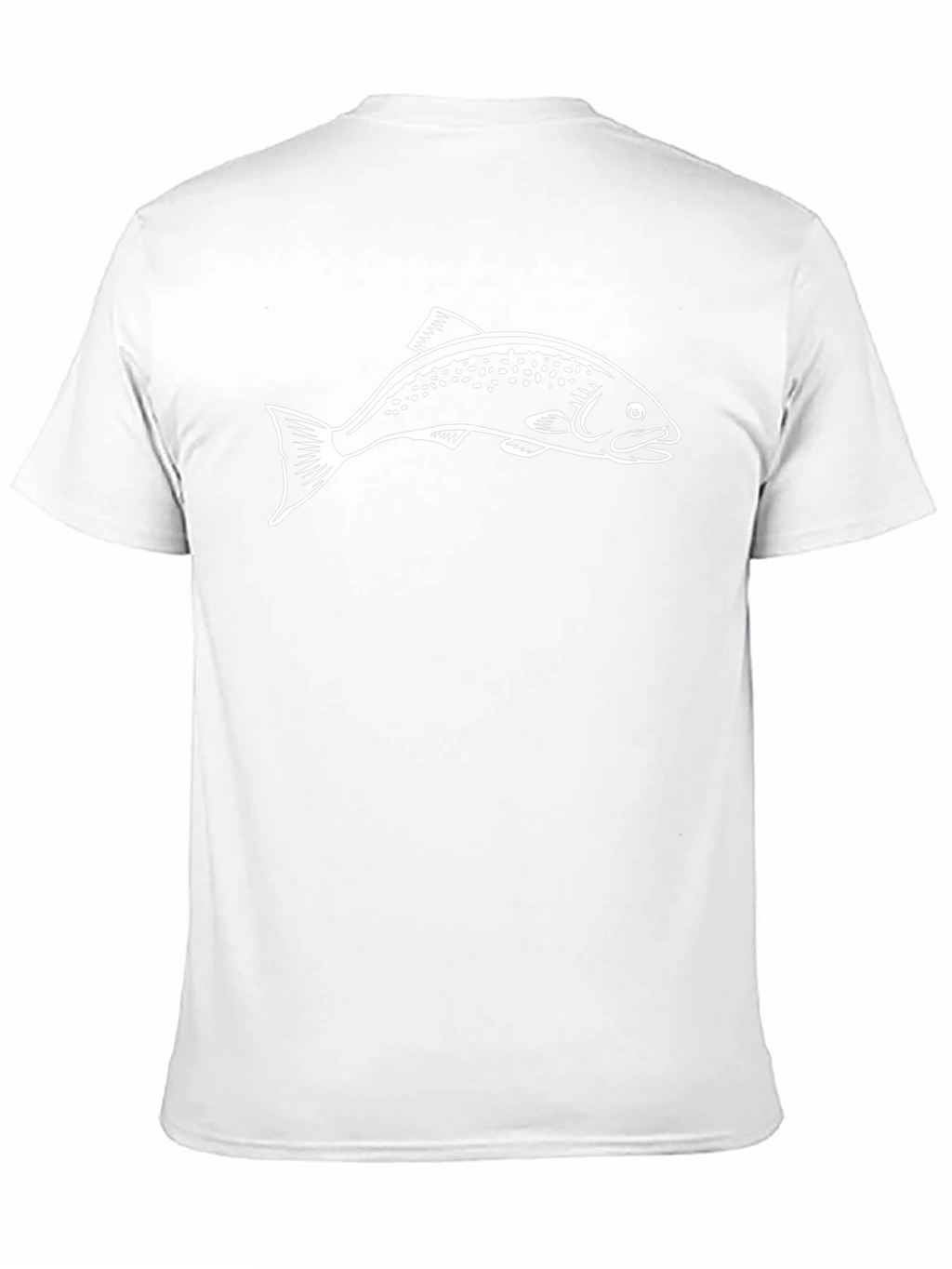 Black Fish Graphic Tee - Fishing Lovers T-Shirt