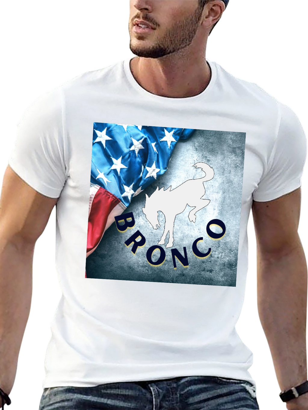 American Bronco Graphic T-Shirt