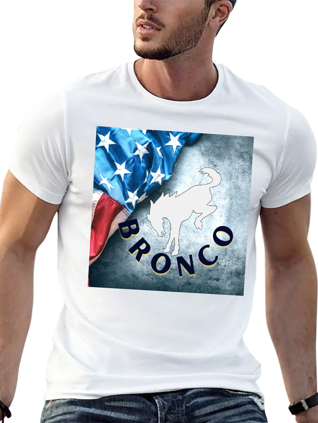 American Bronco Graphic T-Shirt