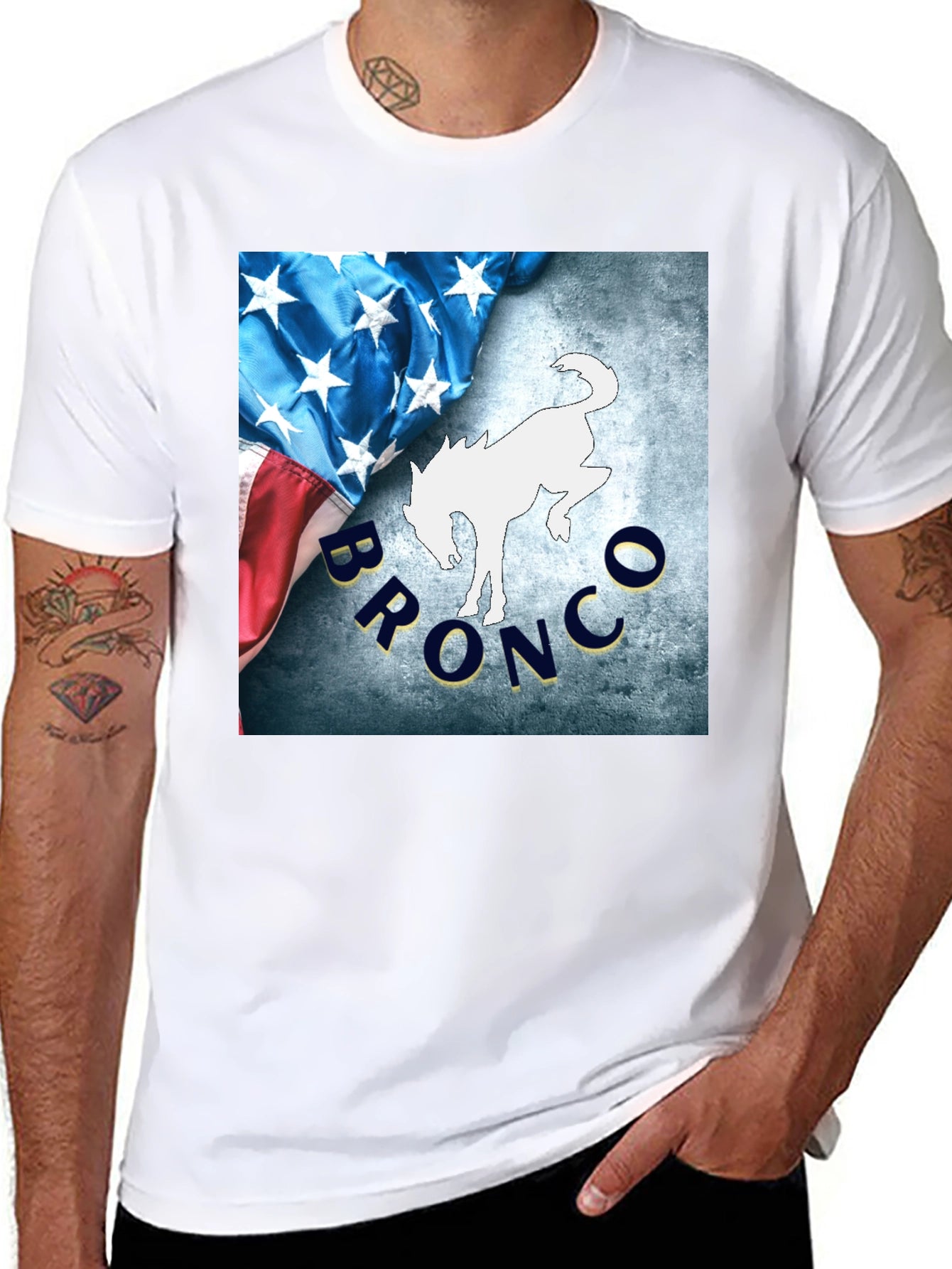 American Bronco Graphic T-Shirt