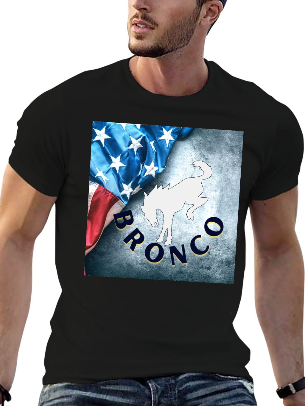 American Bronco Graphic T-Shirt