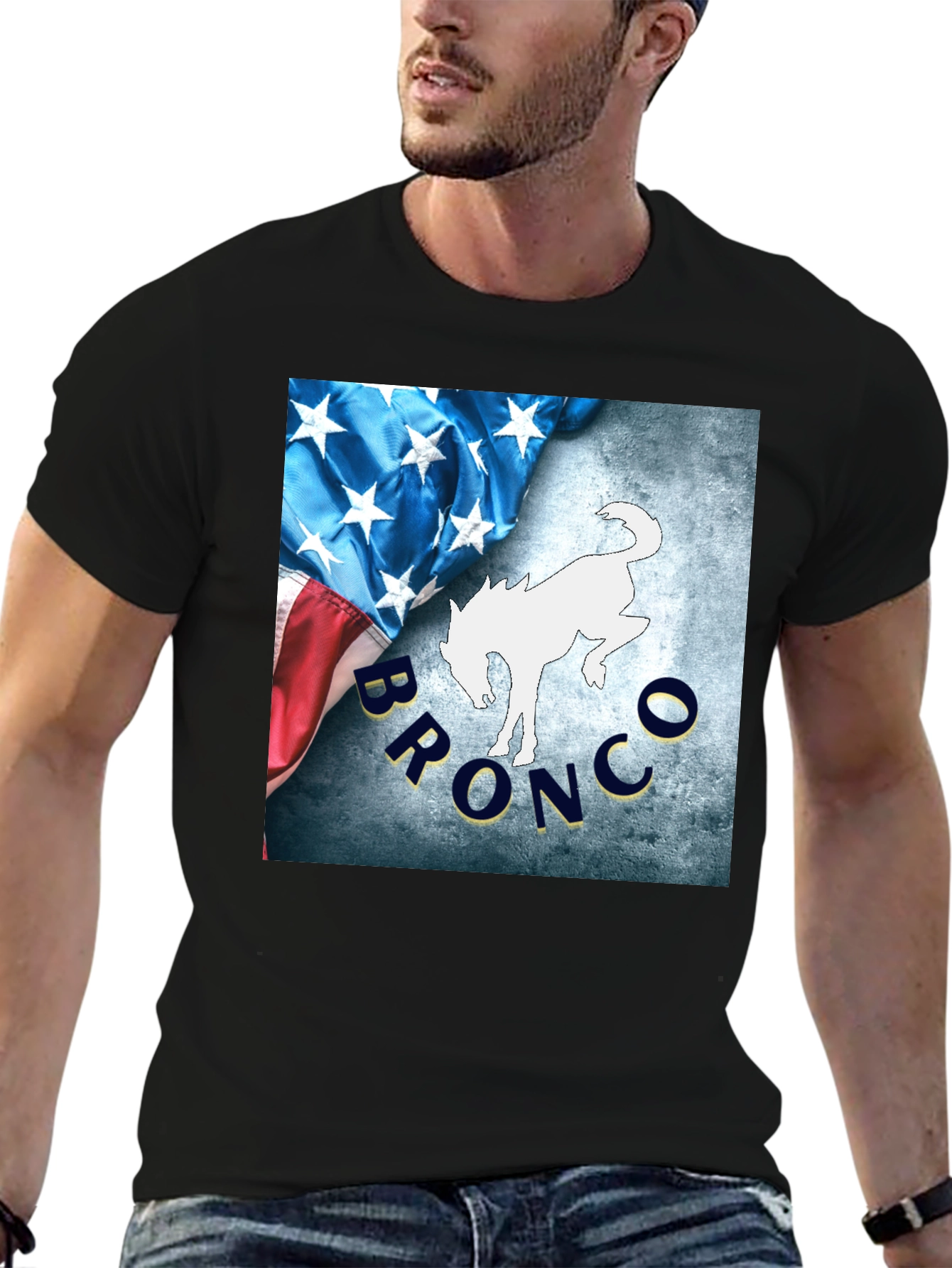 American Bronco Graphic T-Shirt