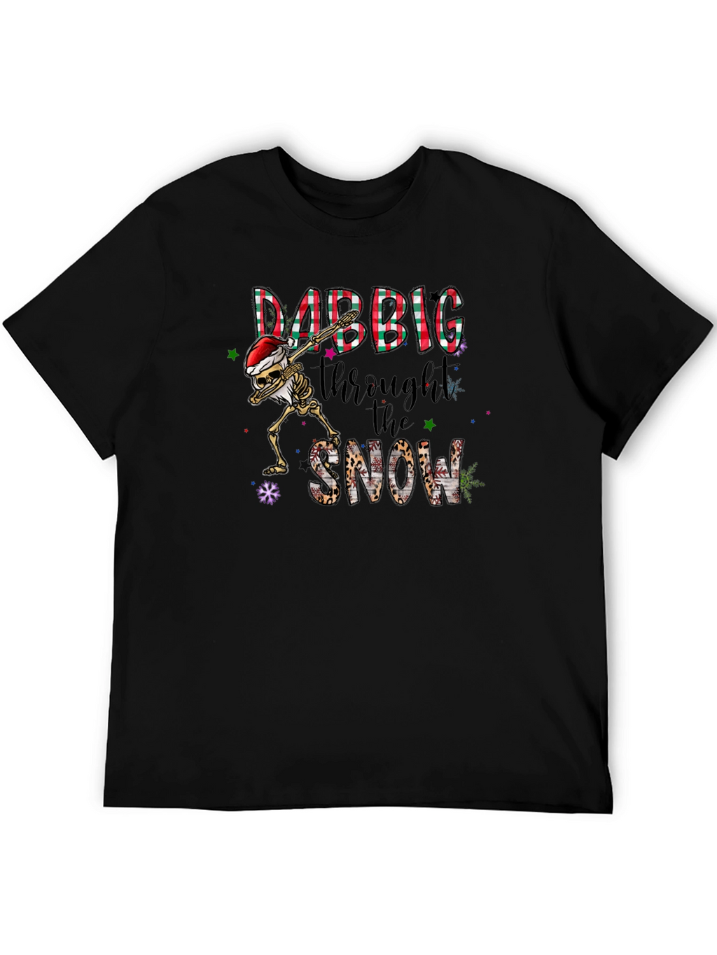 Dabbing Through the Snow Holiday T-Shirt