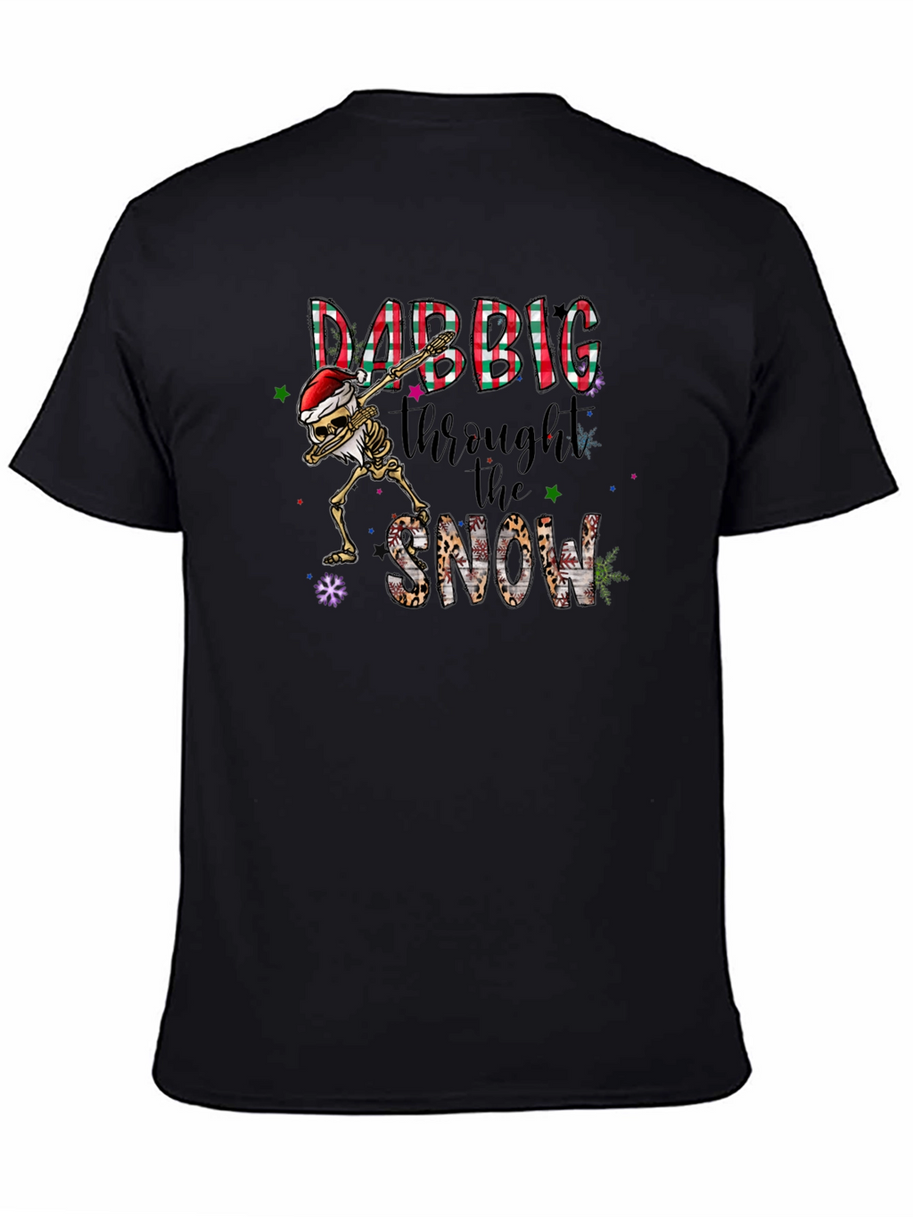 Dabbing Through the Snow Holiday T-Shirt