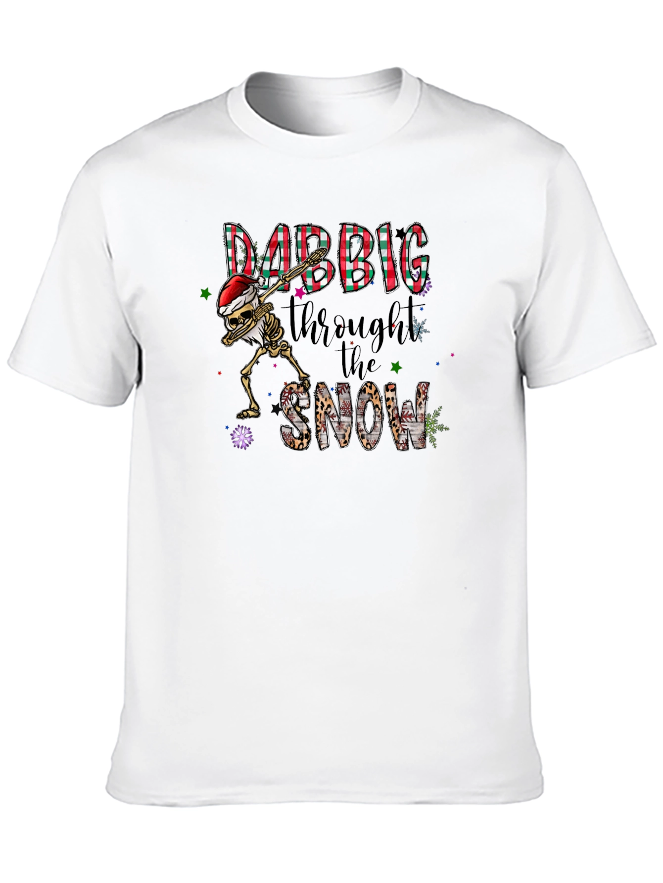 Dabbing Through the Snow Holiday T-Shirt