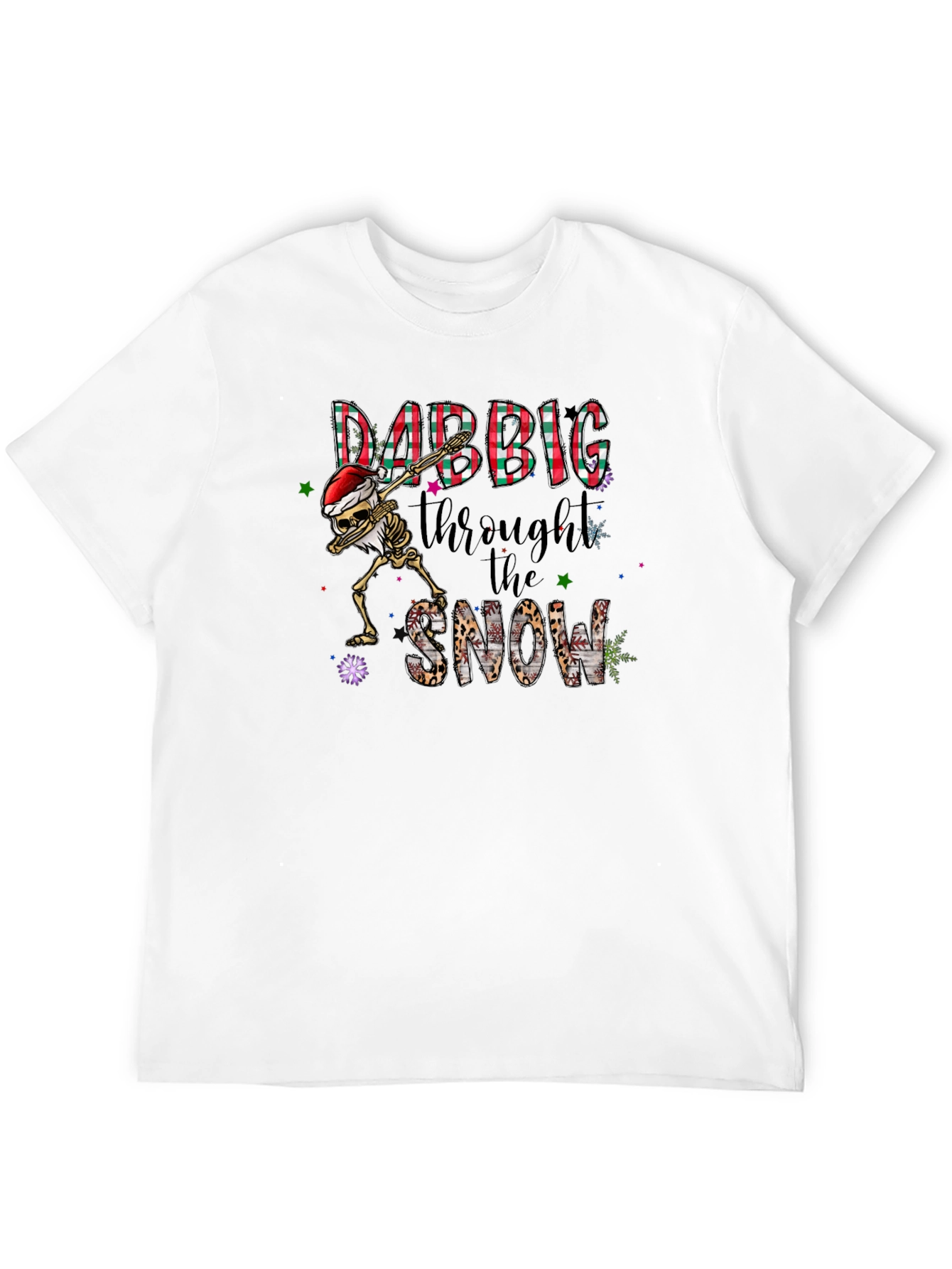 Dabbing Through the Snow Holiday T-Shirt