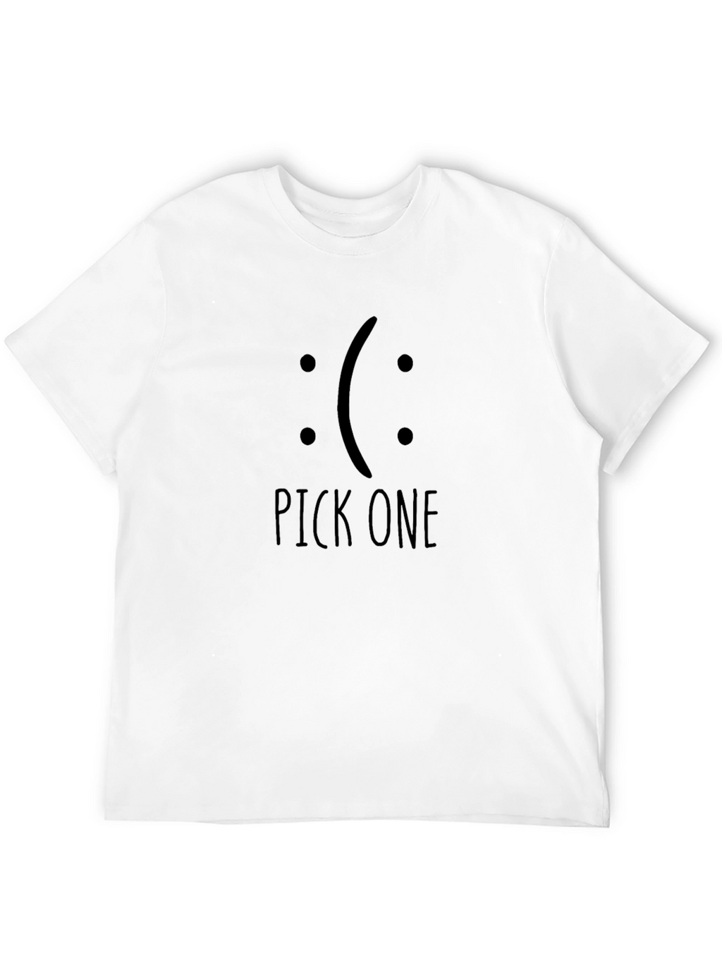 Pick One T-Shirt - Black Graphic Tee