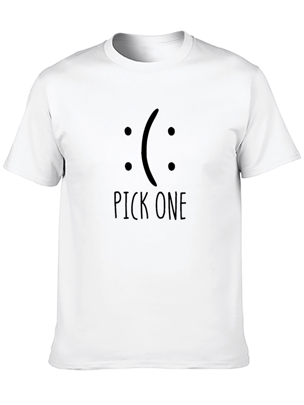 Pick One T-Shirt - Black Graphic Tee