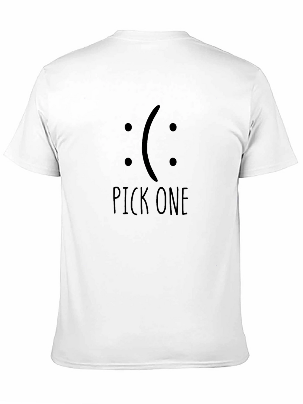 Pick One T-Shirt - Black Graphic Tee