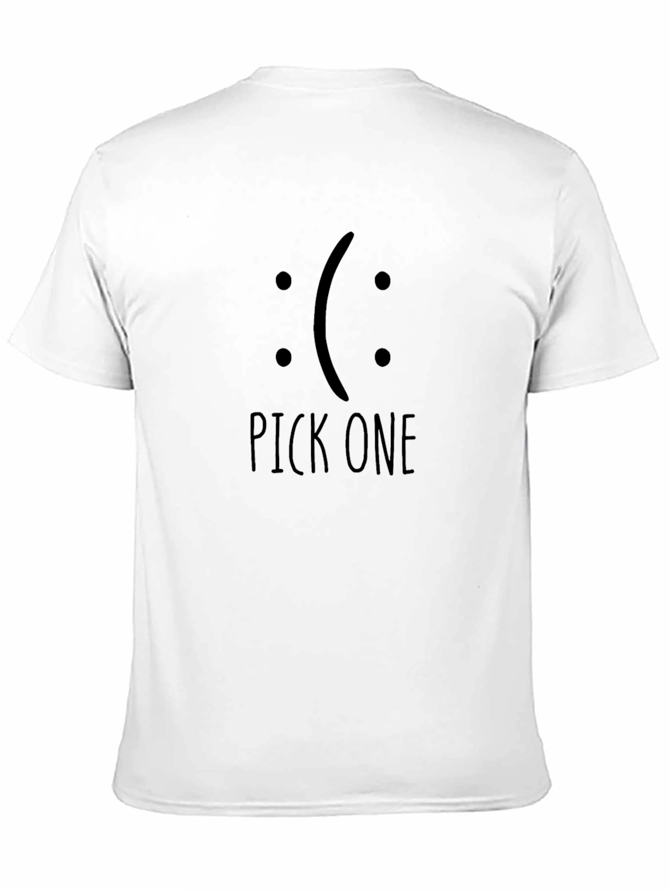 Pick One T-Shirt - Black Graphic Tee