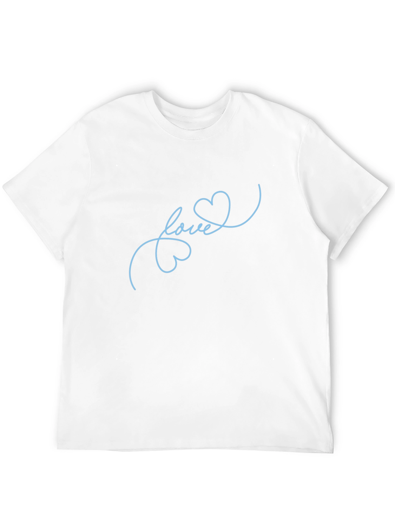 Love Heart Graphic Tee - Stylish Casual T-Shirt