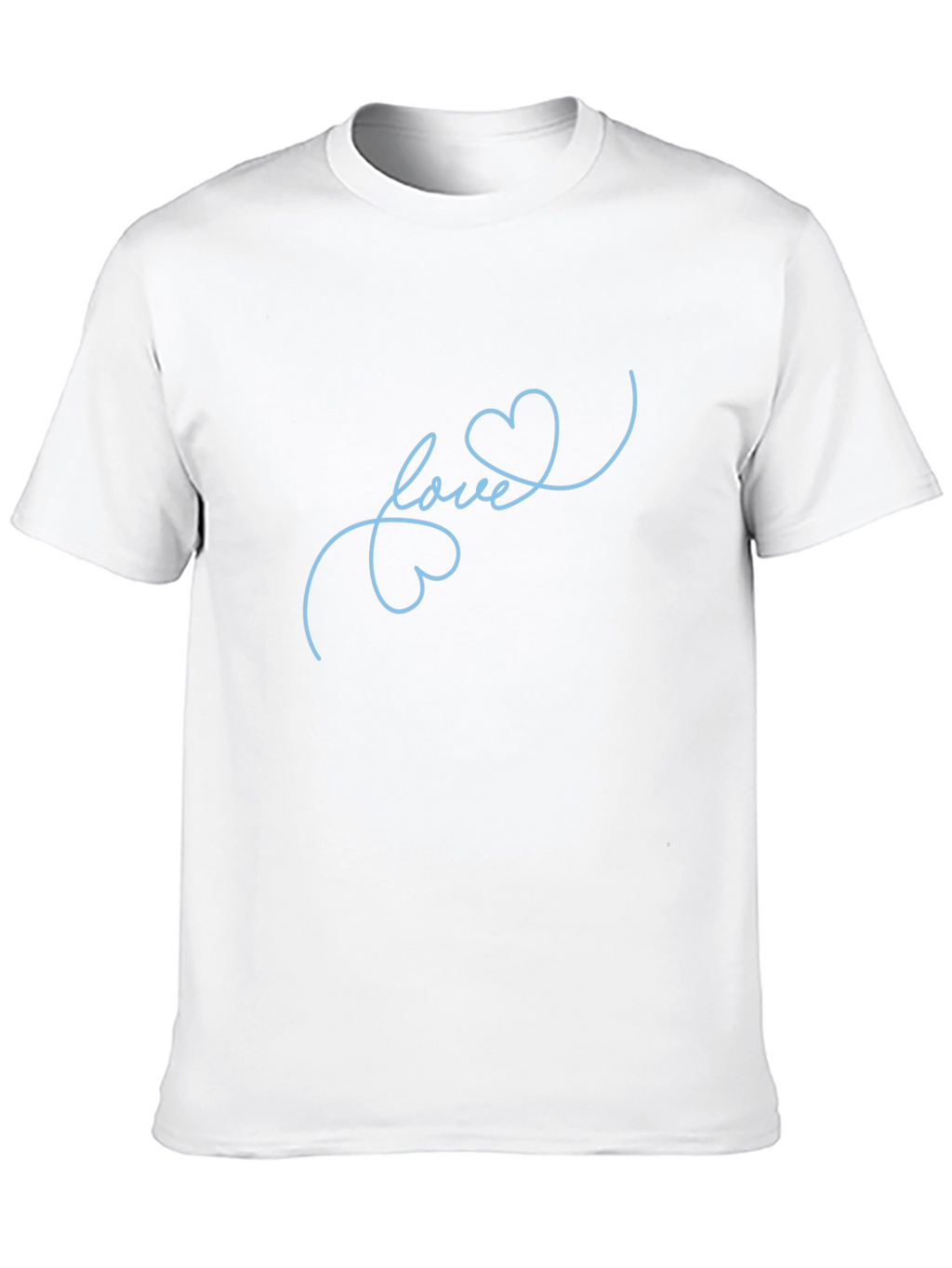 Love Heart Graphic Tee - Stylish Casual T-Shirt