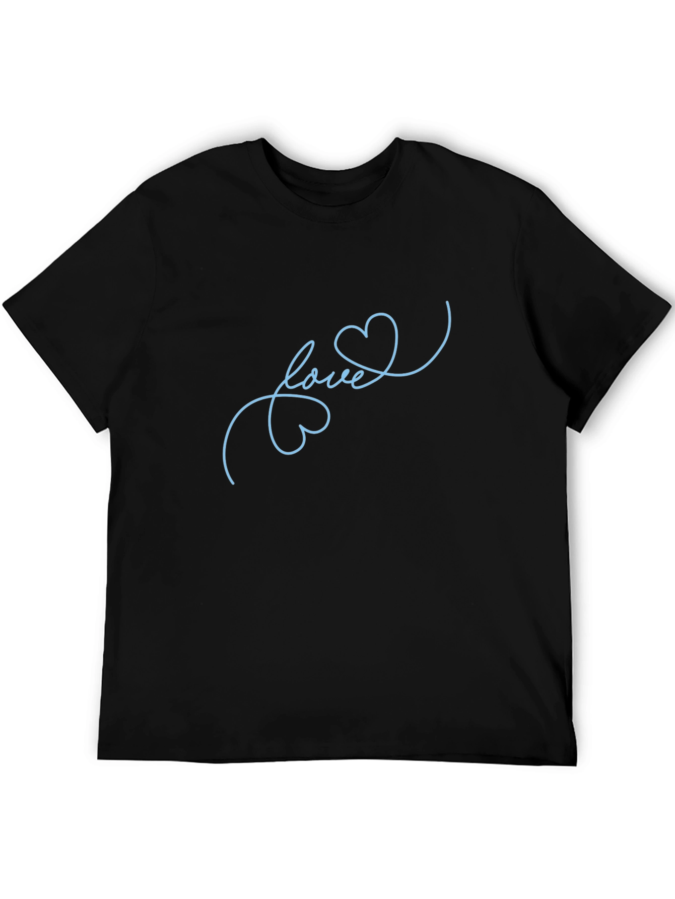 Love Heart Graphic Tee - Stylish Casual T-Shirt