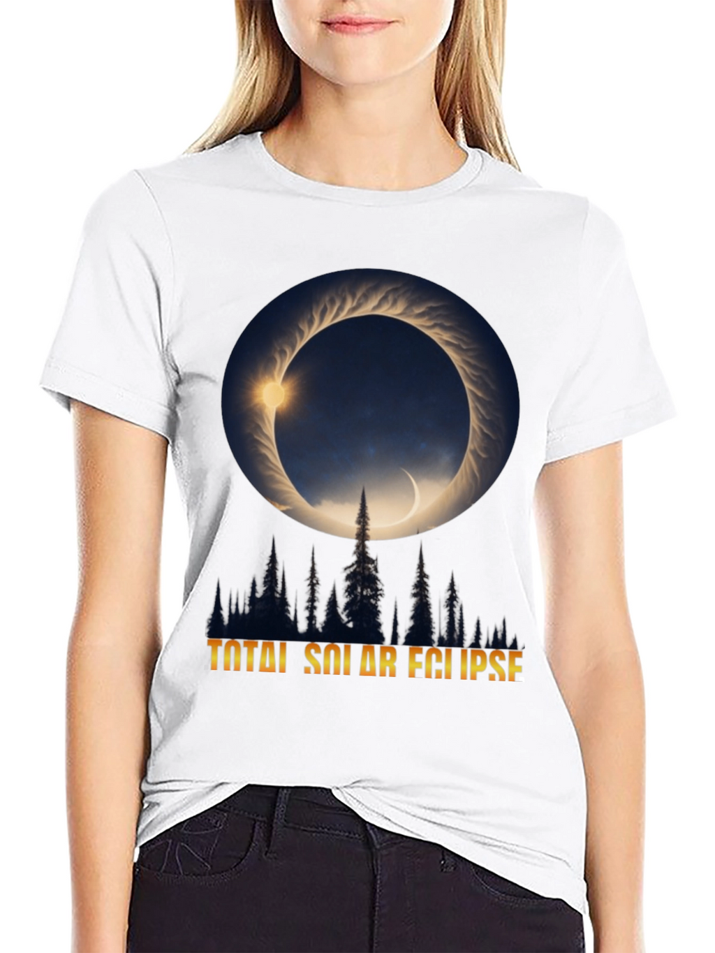 Total Solar Eclipse Graphic T-Shirt