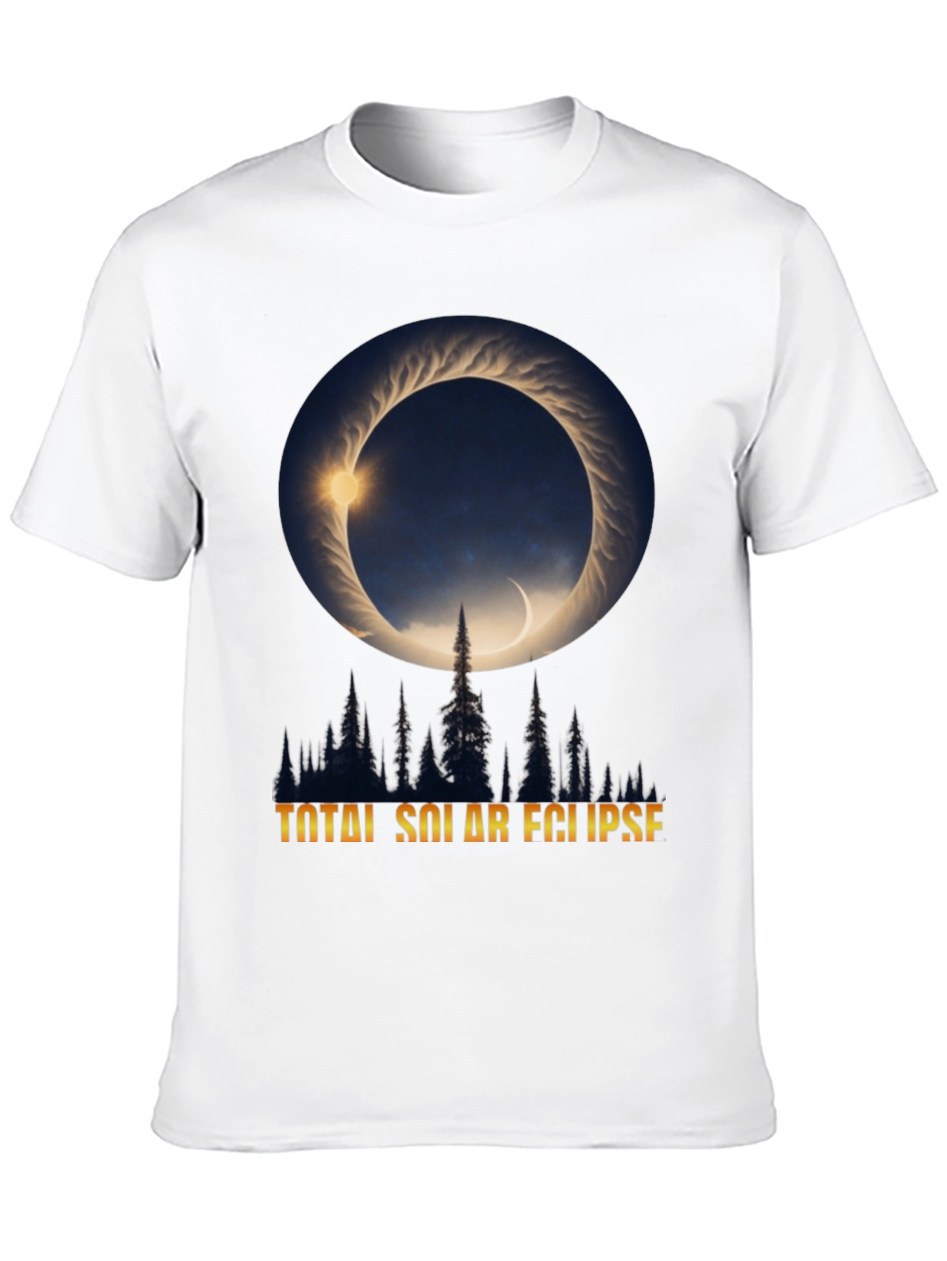 Total Solar Eclipse Graphic T-Shirt