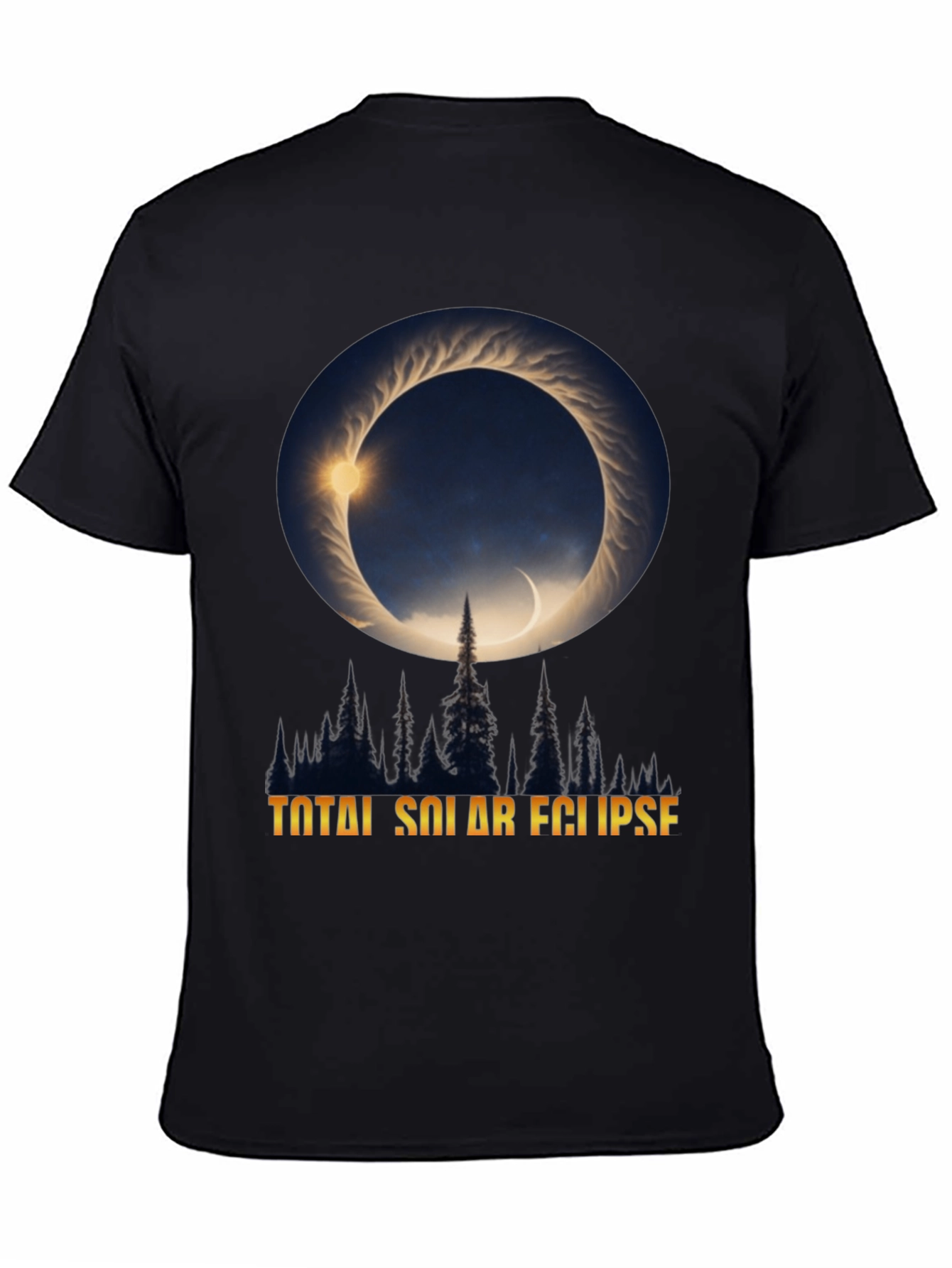 Total Solar Eclipse Graphic T-Shirt