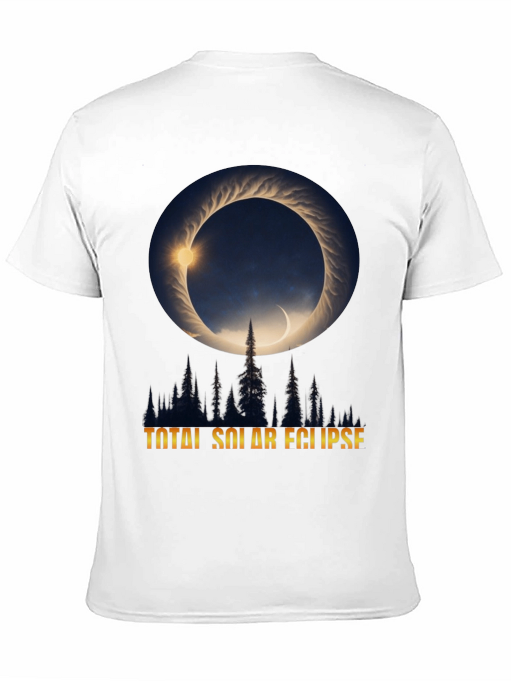 Total Solar Eclipse Graphic T-Shirt