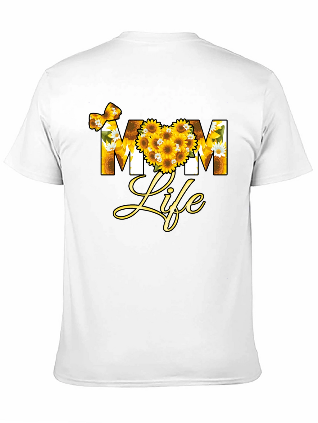 Mom Life Sunflower Graphic Tee