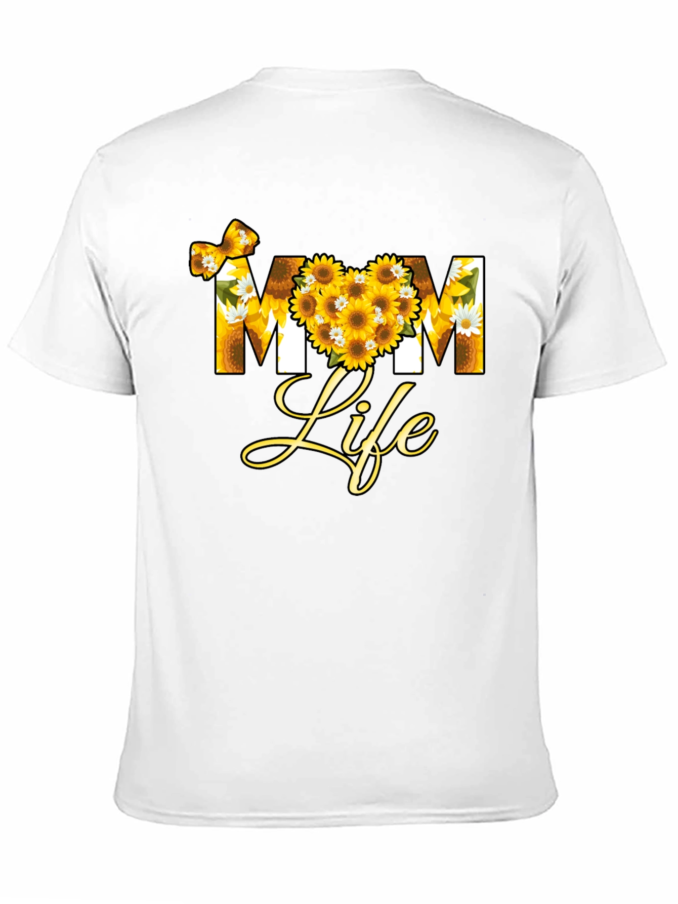 Mom Life Sunflower Graphic Tee