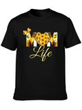 Mom Life Sunflower Graphic Tee