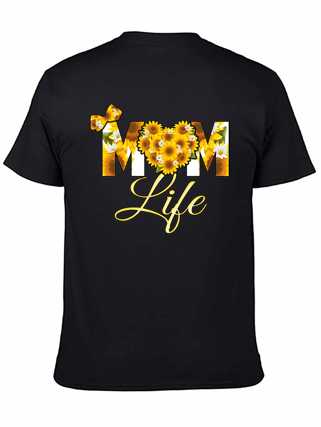 Mom Life Sunflower Graphic Tee