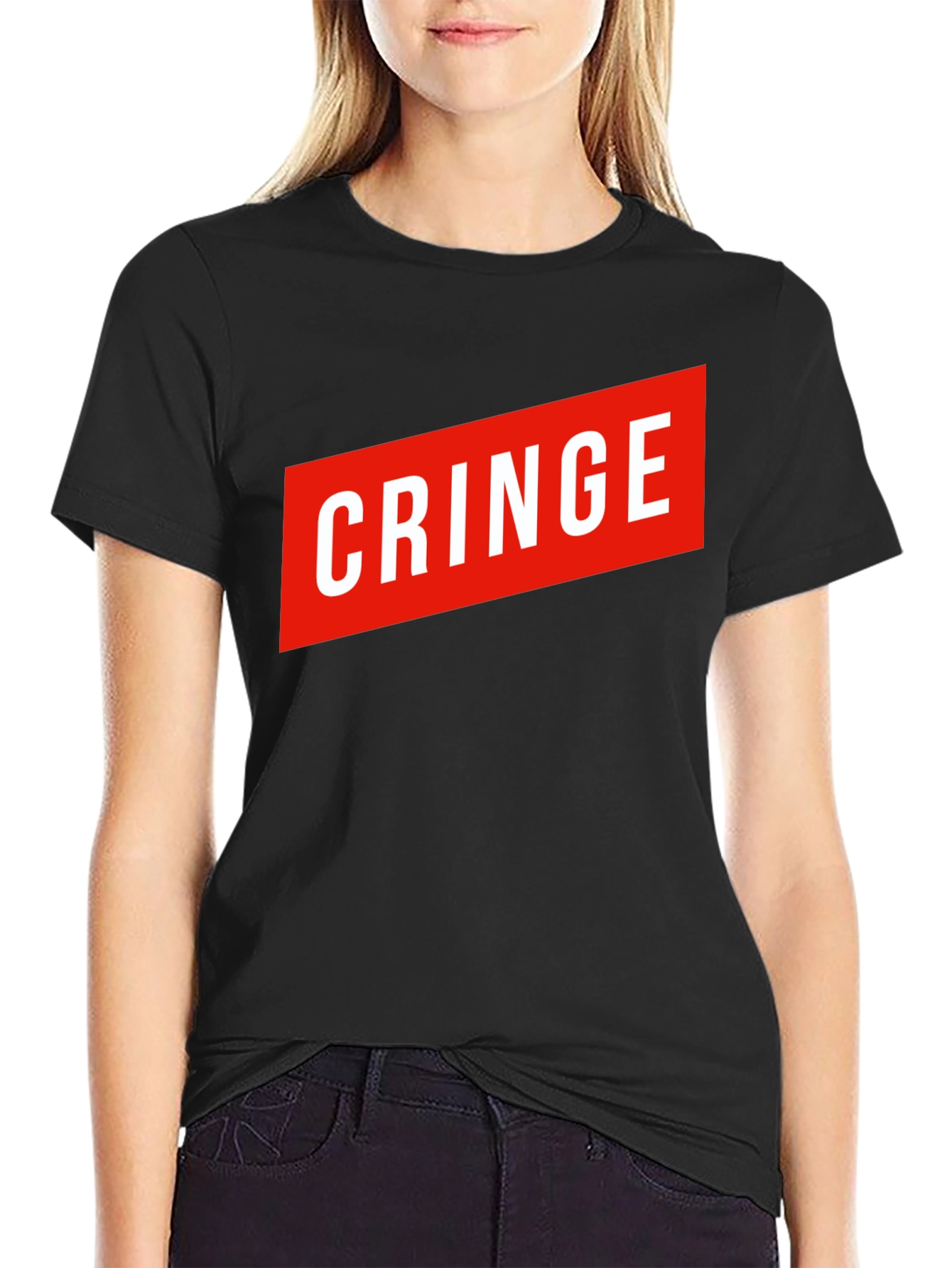Cringe Graphic T-Shirt - Funny Meme Tee