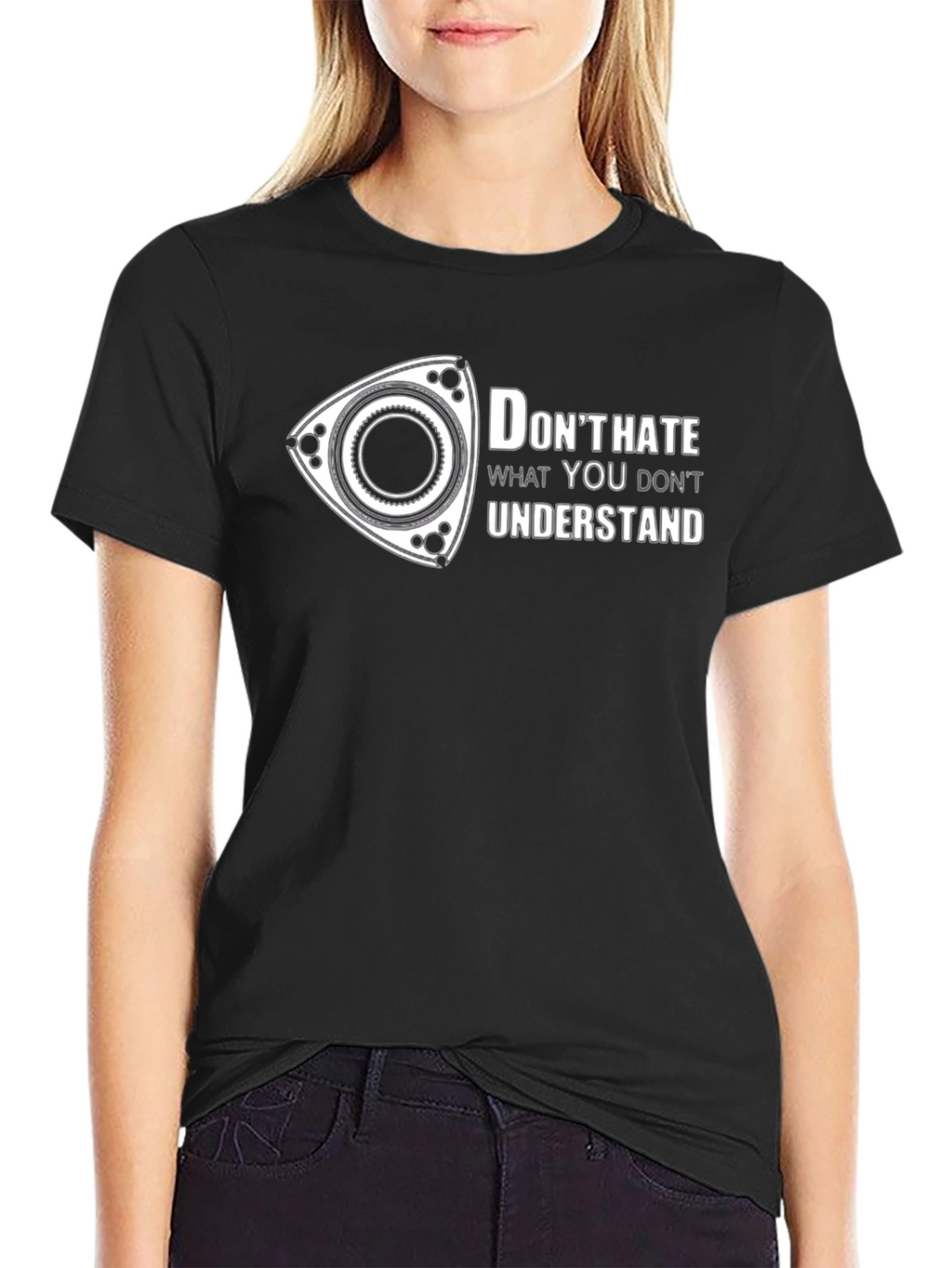 Rotary Engine Dont Hate Graphic T-Shirt