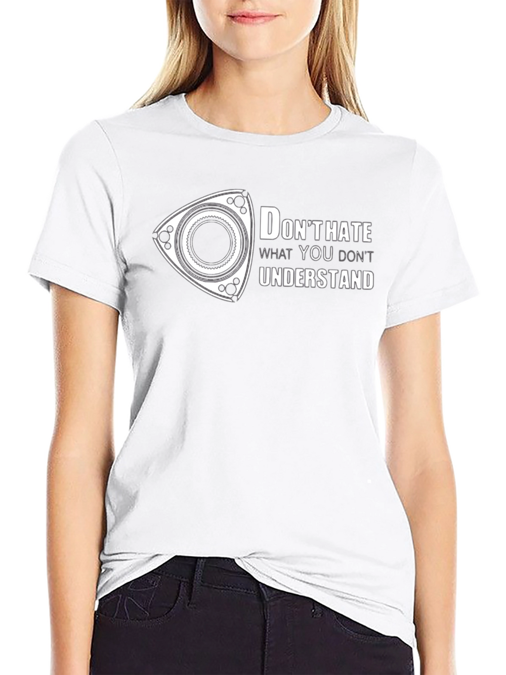 Rotary Engine Dont Hate Graphic T-Shirt