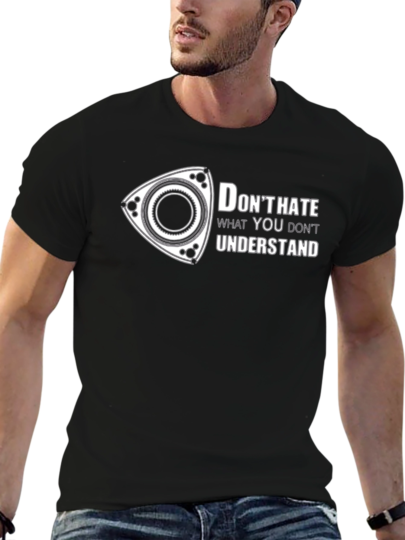 Rotary Engine Dont Hate Graphic T-Shirt
