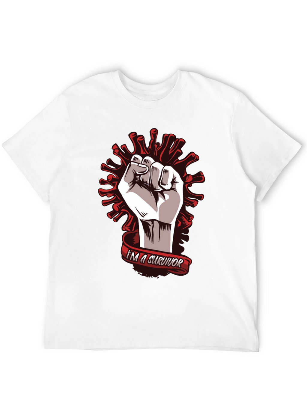 Survivor Graphic Tee - Fight the Virus