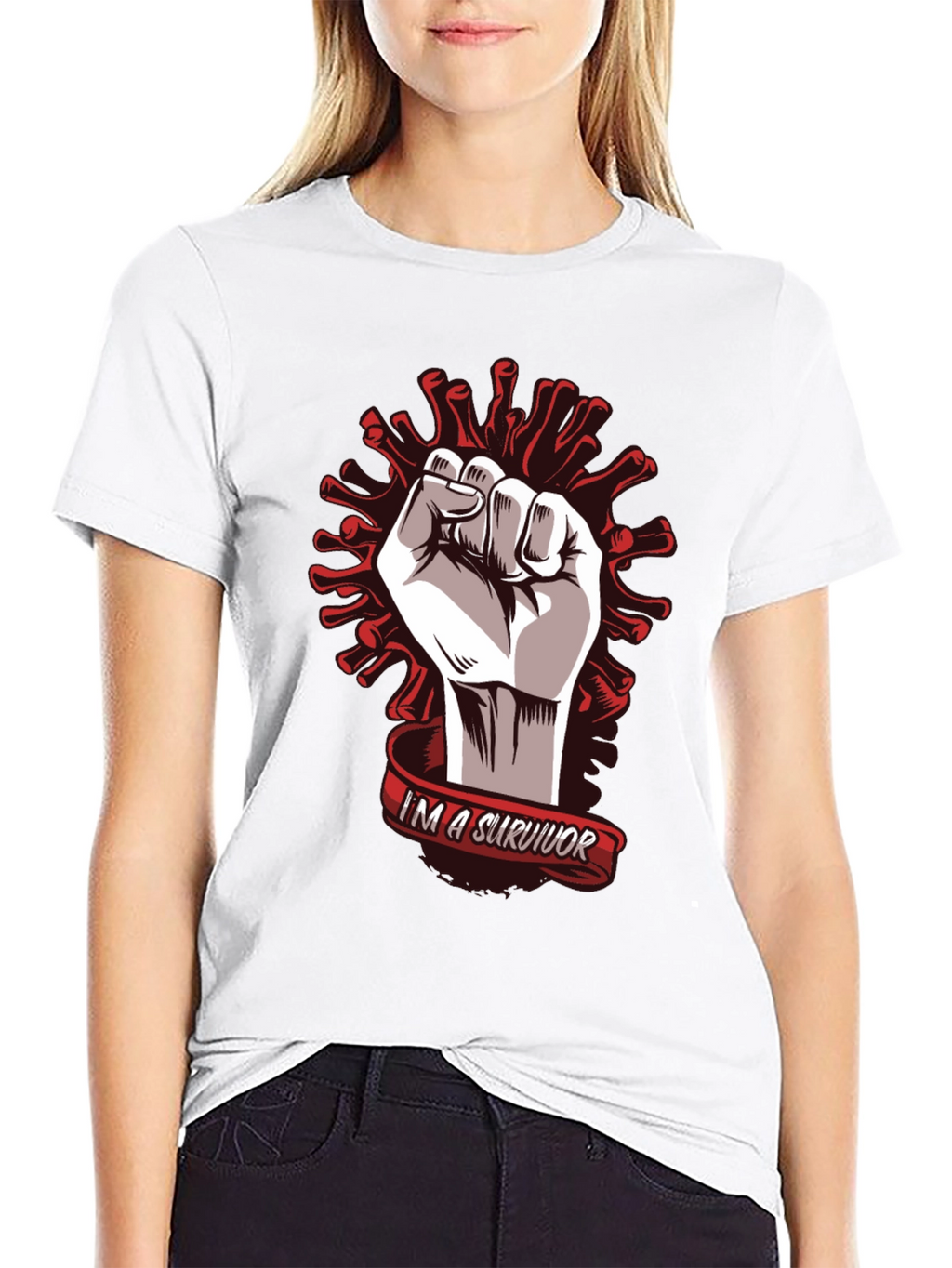 Survivor Graphic Tee - Fight the Virus